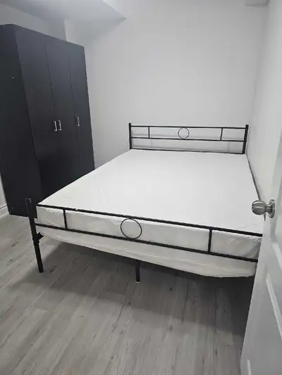 Call 6478967478. Furnished Space available for 1 girl in a 2 Bd basement near queen and chinguacousy...