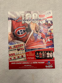 Articles de collections des 100 ans des Canadiens de Montréal
