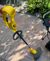 Electric wired lawn grass trimmer 