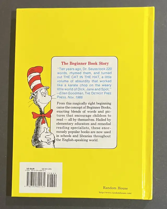 RANDOM HOUSE - Dr. Seuss  One Fish, Two Fish...Book in Children & Young Adult in Oakville / Halton Region - Image 6