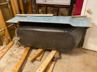 Vintage Cast iron alcove tubs (left hand)