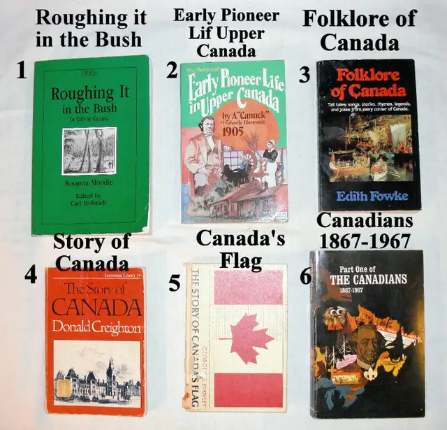 6 BOOKS on Canadian History + 2 children’s books  $10 each in Non-fiction in City of Toronto - Image 2