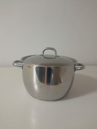 9L Stainless Steel Stock Pot with Lid of Stainless Steel
