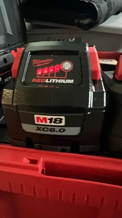 Milwaukee M18 Battery (Forge / High Output) – Great Condition, View more