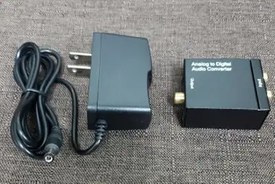 Analog to Digital Audio Converter Specifications Use: Audio & Video Type: Adapter Port: Audio 2.5mm...