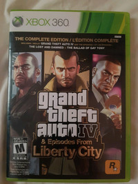 XBOX 360 GTA IV & EPISODES FROM LIBERTY CITY COMPLETE EDITION