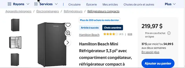 Réfrigérateur in Refrigerators in City of Montréal - Image 2