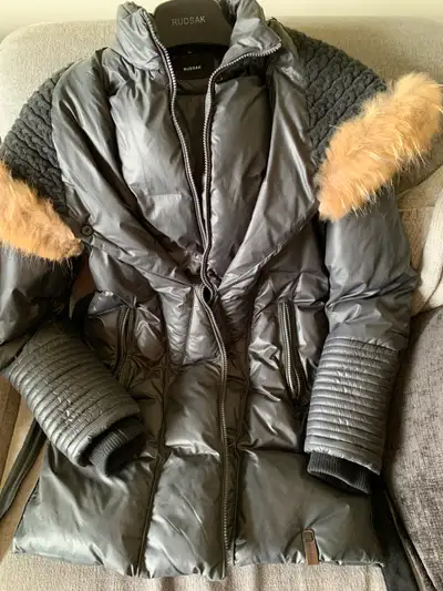 WOMEN'S QUILTED DOWN PUFFER COAT- MIDNIGHT BLUE, View more