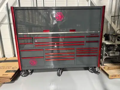 Matco Tool Box with Hutch & Power, View more