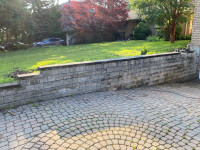 Concrete retaining wall blocks DIY Stackable 6x8x12 - 50 sq ft