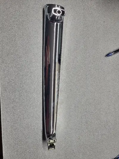 POIGNER DE REFRIGERATEUR CHROME G.E. NEUF NEW WG03L01376, View more