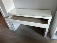 Ikea Malm Dresser/Vanity - White