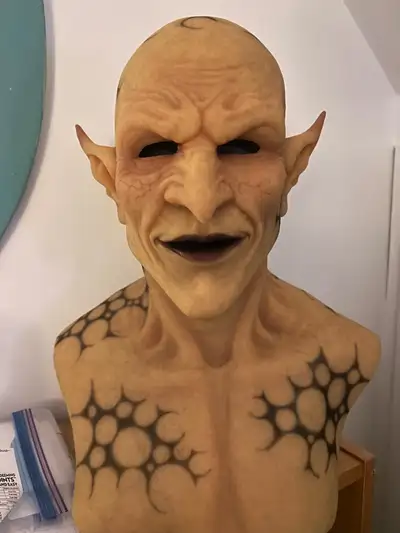 theatrical latex mask, View more