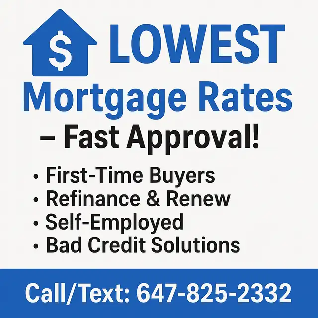 LOWEST Mortgage Rates62864356538241122