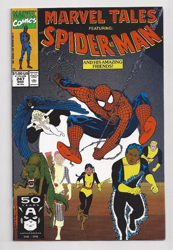 Marvel Tales Featuring Spider-Man #247 Mar. 1991 dans Bandes dessinées  à Longueuil/Rive Sud