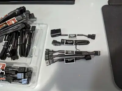 Noctua Cables (Y-Cable, Extension, low noise, 4:3-pin Adaptor), View more