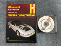 C4 Corvette repair manual and C4 C5 Parts manual
