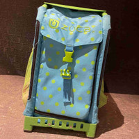 Zuca Ice Skating Bag (green and blue)
