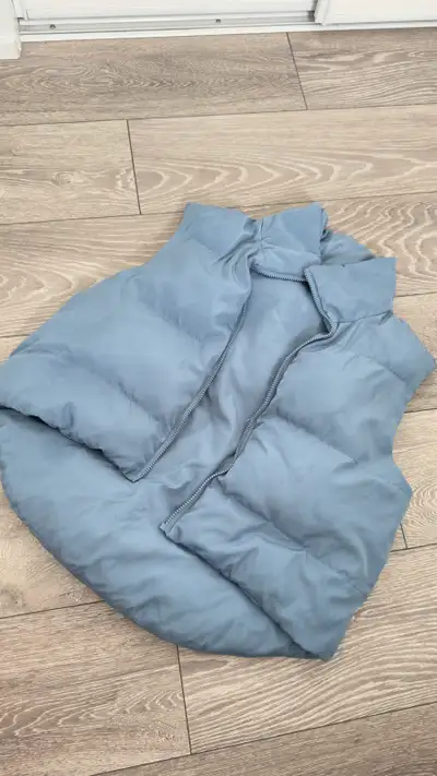 Lightweight Blue Puffer Vest, View more