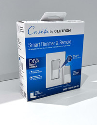 Lutron Caseta 3-Way Diva Dimmer Kit with Pico Paddle Remote