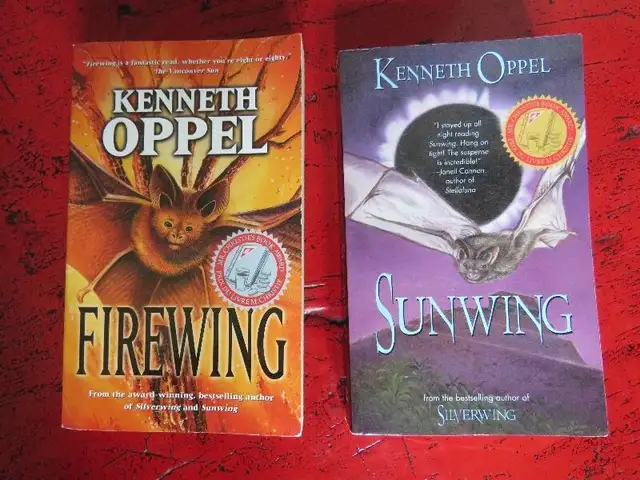 Firewing and Sunwing, books by Kenneth Oppel