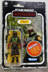 For sale Star Wars The Mandalorian Retro Collection Boba Fett