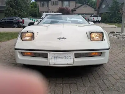 1988 Corvette C4 Z52 Convertible, Z52 Package, a step up from the base suspension, includes features...