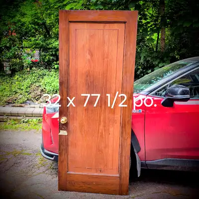 Portes antiques en chêne massif à 50$ et moins + 1 en contre pla, View more