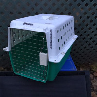 2 portable cary on pet kennels - each $25