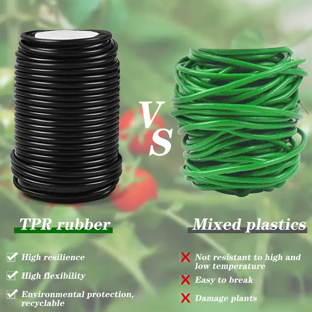 Black Garden Flexible Wire Tie in Outdoor Tools & Storage in Burnaby/New Westminster - Image 7