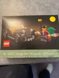 Lego vintage taxi set