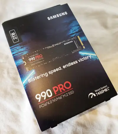 Samsung 990 Pro 2TB SSD M.2 Gen4  - NEW SEALED Warranty, View more