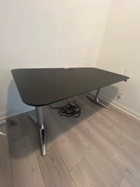 60x30 inch Sit/Stand Desk with AC/USB Power