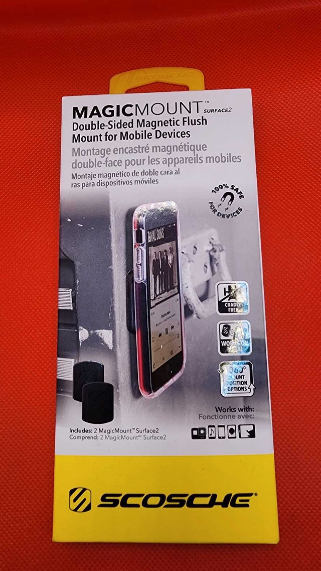 Scosche Double Sided Magic Mount in Cell Phone Accessories in Yarmouth