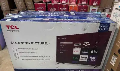 TCL smart 4k TV , View more