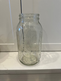 Half Gallon canning jars