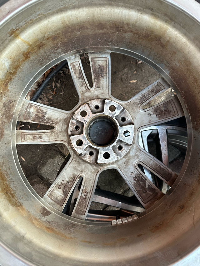 Set of OEM 19” Staggered BMW 3 & 4 Series Rims in Tires & Rims in Oakville / Halton Region - Image 4