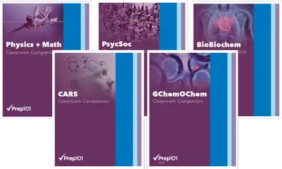5 MCAT Books - All you need to study! (bio, CARS, chem, psych), View more