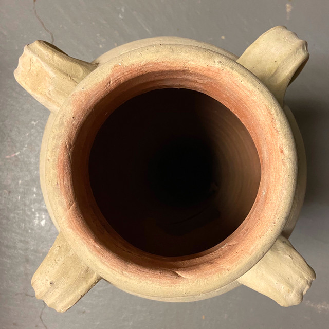 ✅ Mediterranean Amphora Terra Cotta Vase ✧ 22½" H x 10"∅ x 6½"∅ in Home Décor & Accents in Mississauga / Peel Region - Image 3