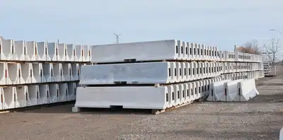 OPSD JERSEY BARRIERS / CONCRETE TRAFFIC BARRIERS RUSH DELIVERED!, View more