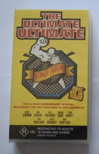 Ultimate Fighting championship (UFC) One Rare VHS Video