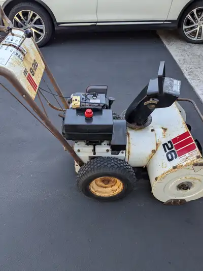 ROPER (Craftsman) 26” 8 HP dual stage snow thrower, View more