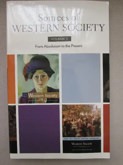 SOURCES OF WESTERN SOCIETY VOLUME II, View more