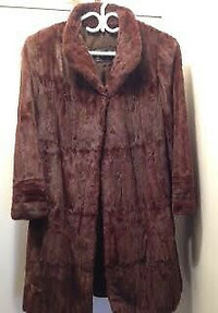 Genuine Vintage Kolinsky Mink Coat