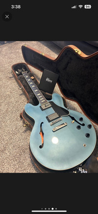 For trade Gibson Memphis ES 335 Pelham blue 