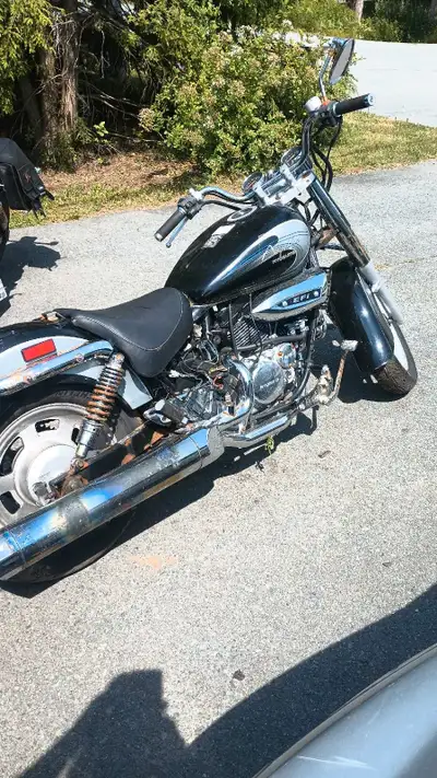 4 winter tires for sale $150 obo an 2 motor cycles.call at 902 240 4579.. if interested..$1500.for b...