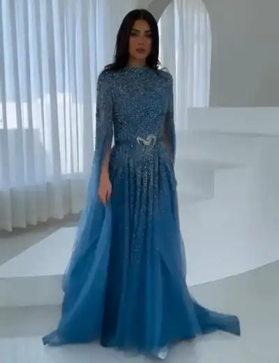 Long evening dress *princess alia *, View more