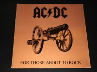 AC/DC - For those about to rock (1981) LP