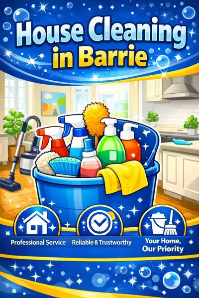 Spring Cleaning Time in Barrie! Ready to refresh your home after winter? Let us make your home spark...