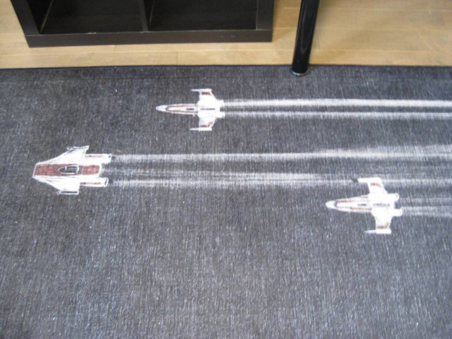 *SOLD** Star Wars "The Rebellion" Ruggables Washable Area Rug in Rugs, Carpets & Runners in Kitchener / Waterloo - Image 4